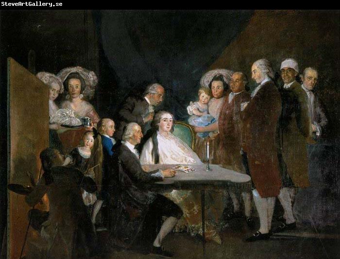 Francisco de Goya The Family of the Infante Don Luis